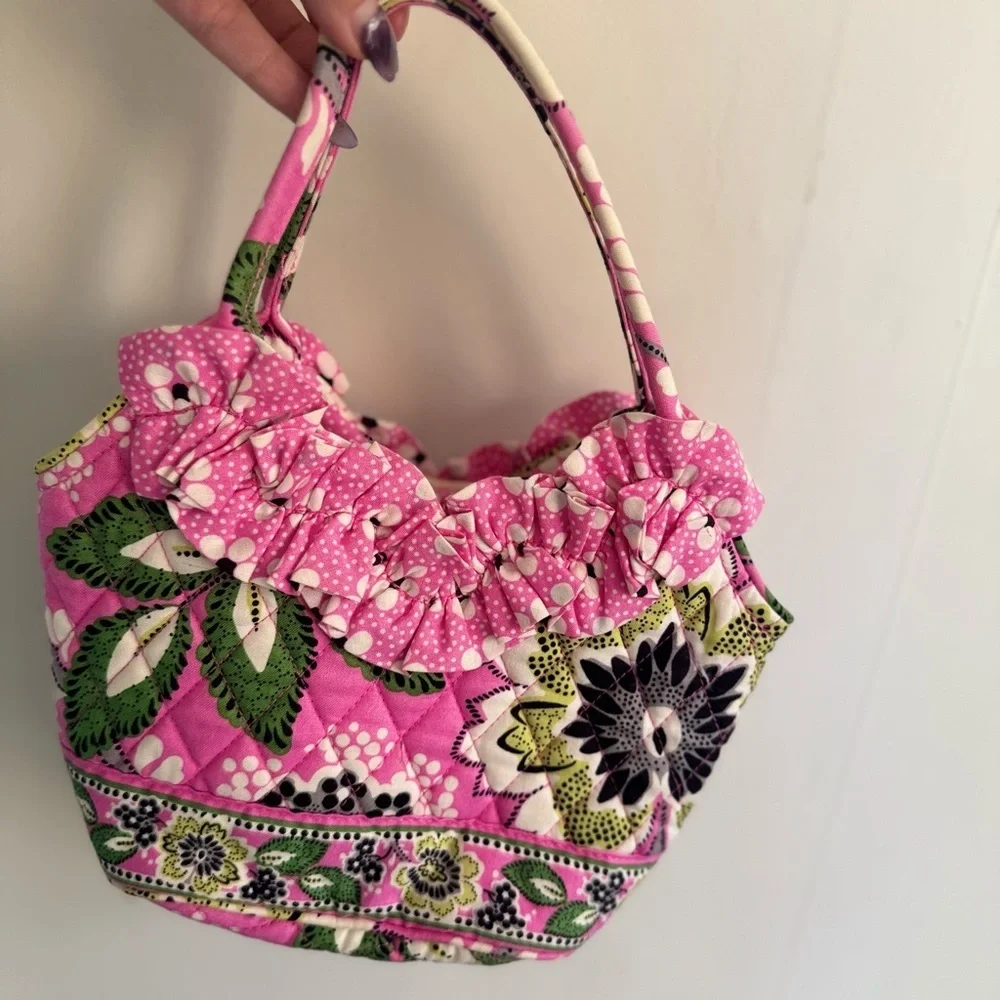 Vera Bradley lily Priscilla Floral Pink Women's mini Bag